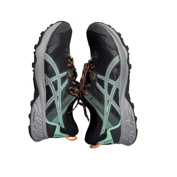 ASICS Gel Sonoma 5 Trail Shoes Women's 9.5 Black Grey Green Outdoors - Picture 6 of 7